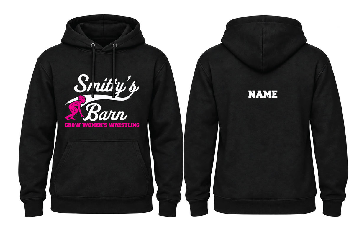 Grow Women's Wrestling Black Fleece Hoodie