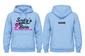 Grow Women's Wrestling Light Blue Fleece Hoodie
