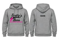 Grow Women's Wrestling Gray Fleece Hoodie