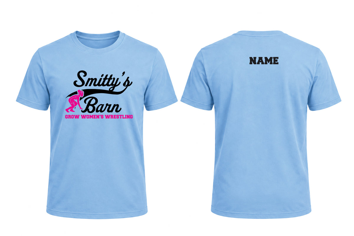 Grow Women's Wrestling Light Blue Tee