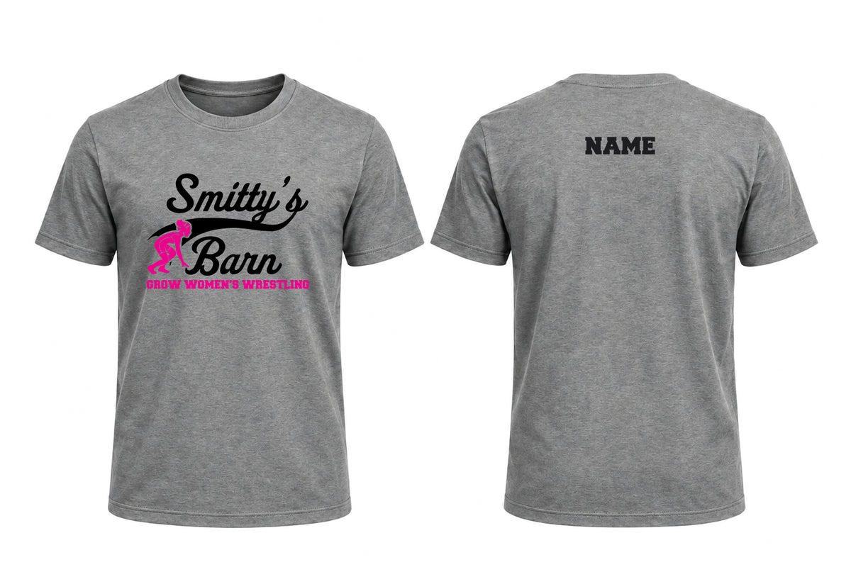 Grow Women's Wrestling Gray Tee