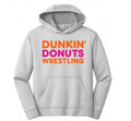 Dunkin Donuts Wrestling - Grey Dry Fit Hoodie