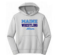 Maine Wrestling - Mom - Grey Dry Fit Hoodie