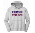 New Hampshire Wrestling - Grey Dry Fit Hoodie