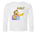 Half Nelson - Grey Dry Fit Long Sleeve Shirt