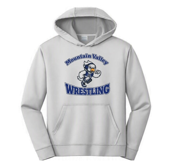 MV Hoodie - Silver with Logo