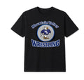 MV Short Sleeve Cotton T-Shirt - Black with Logo 1