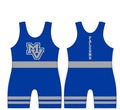 MV Singlet - Blue & Silver
