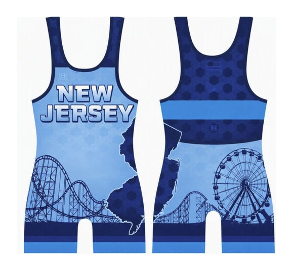 New Jersey Blue Singlet