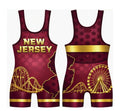 New Jersey Red Singlet