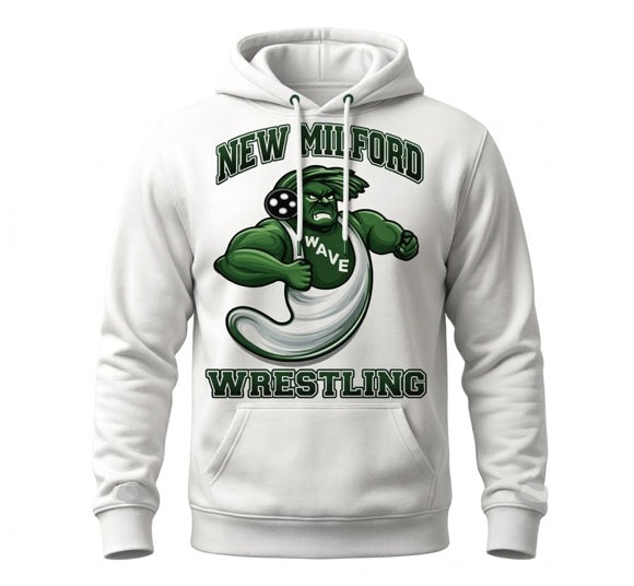 White Hoodie - New Milford Wrestling