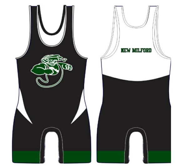 *Girls Cut - Team Singlet - New Milford