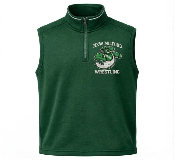Green Vest - New Milford Wrestling