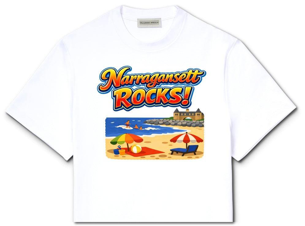 Narragansett Rocks - T-Shirt
