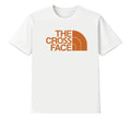 The Cross Face Orange - T-Shirt