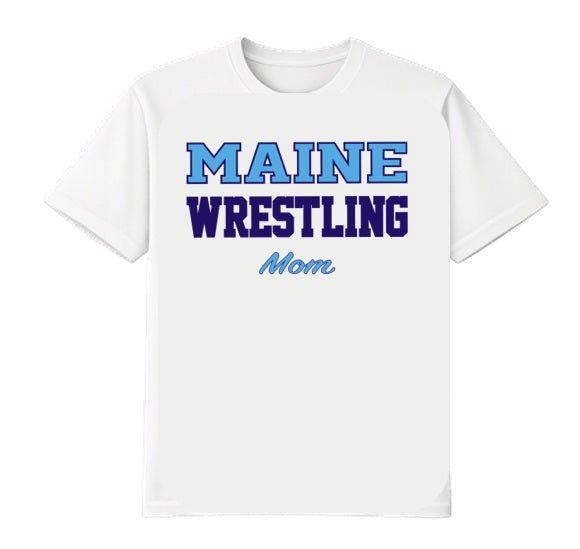 Maine Wrestling - Mom - T-Shirt