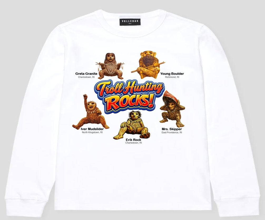 Troll Hunting Rocks - Long Sleeve Shirt
