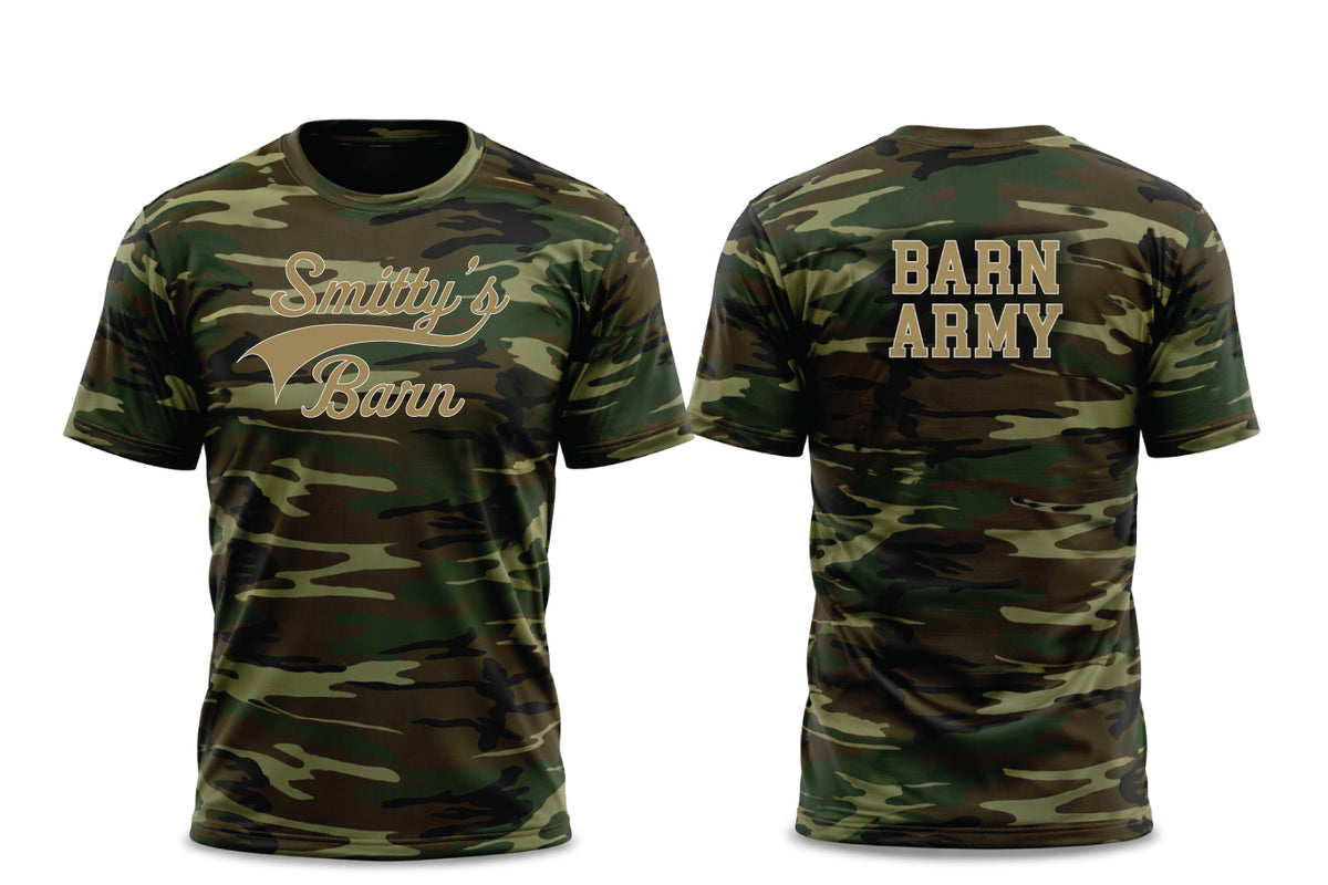 Barn Army Camo Cotton Tee