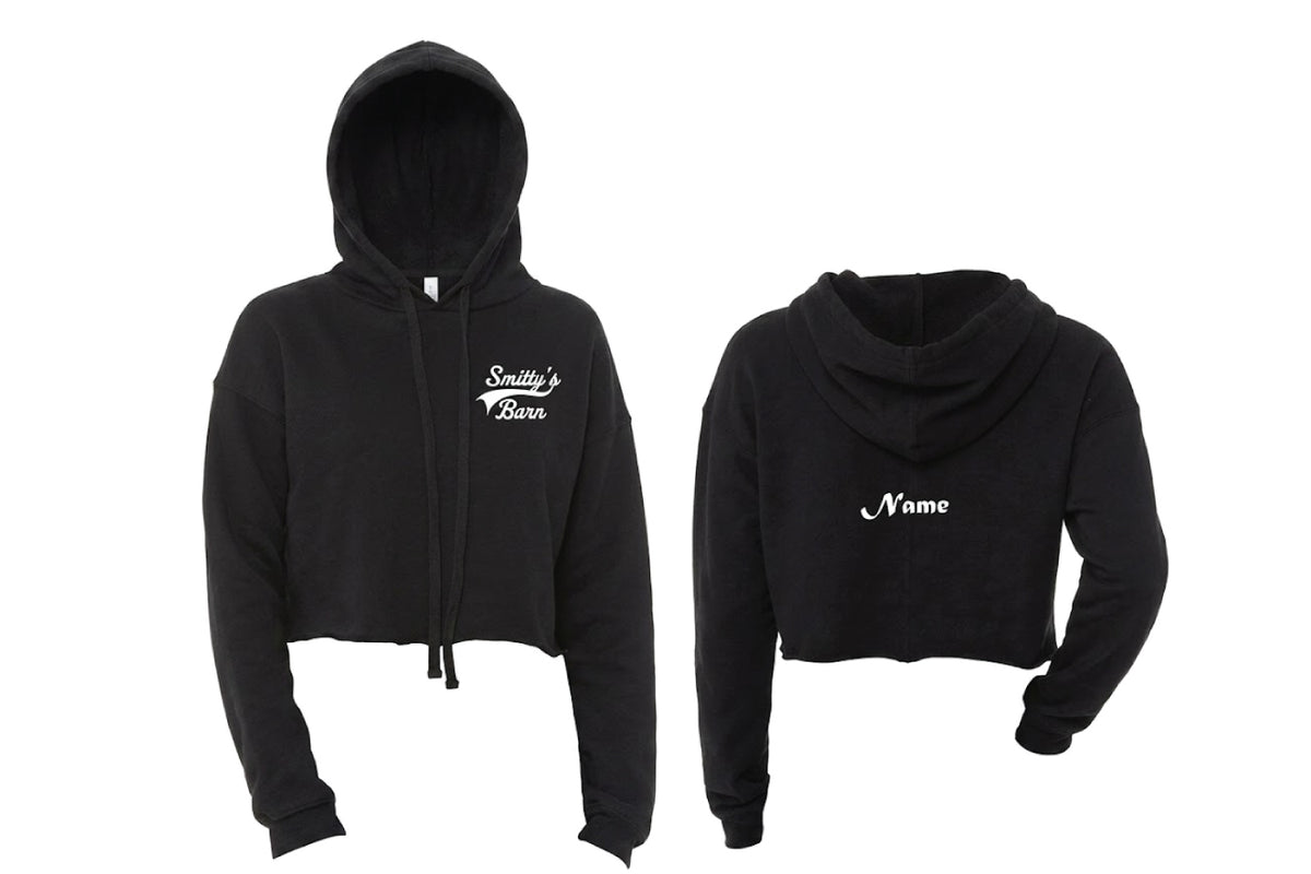 Smitty's Team Crop Hoodie Sweatshirt