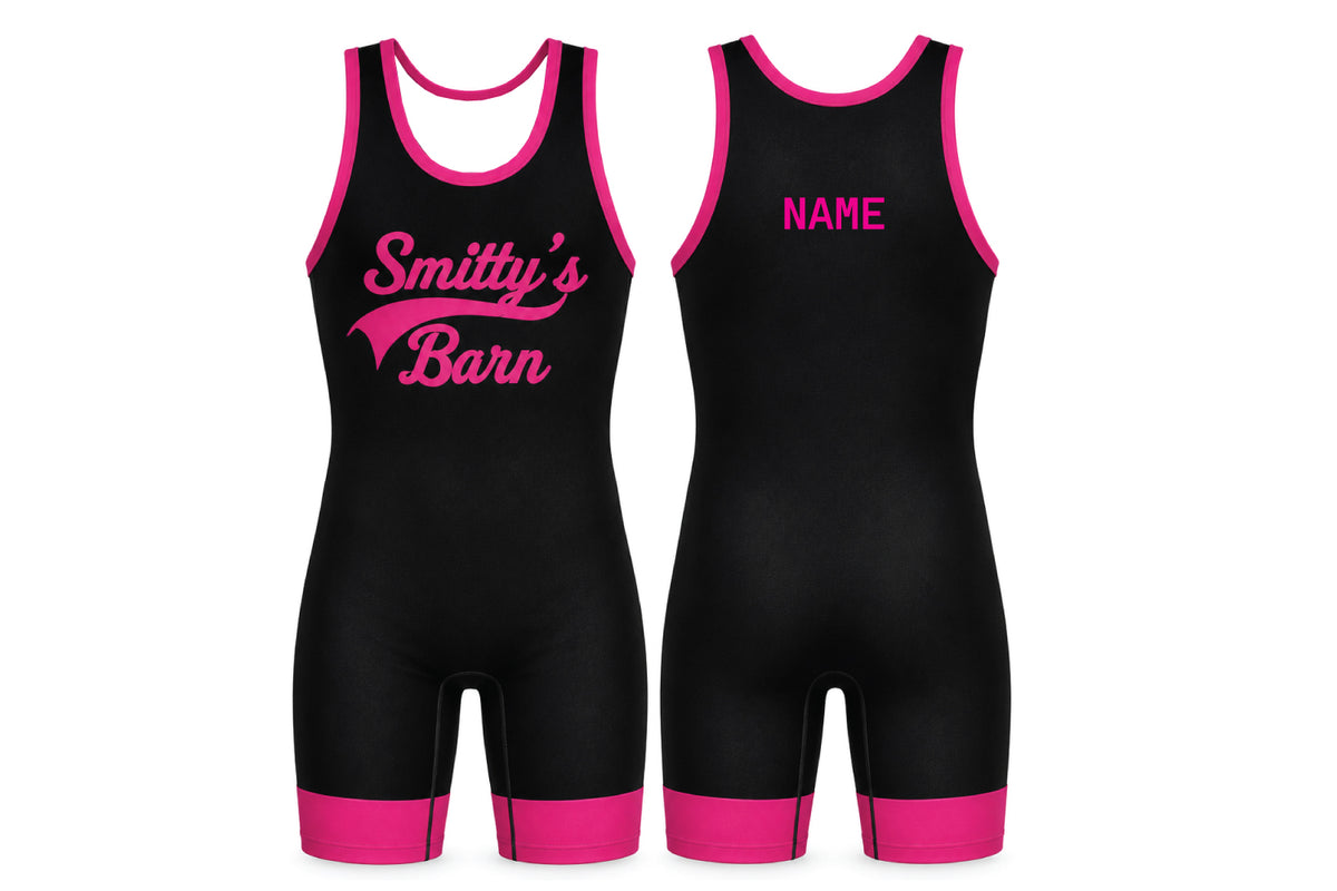 *Girl's Cut - Smitty's Pink Singlet